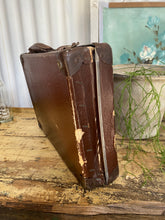 Load image into Gallery viewer, Small Initialled Vintage Suitcase