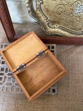 Load image into Gallery viewer, Unusual Patinated Brass Copper Trinket Box