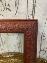 Load image into Gallery viewer, Small Antique Timber Frame with Glass