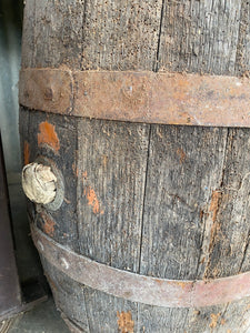 Rustic Wine Barrel