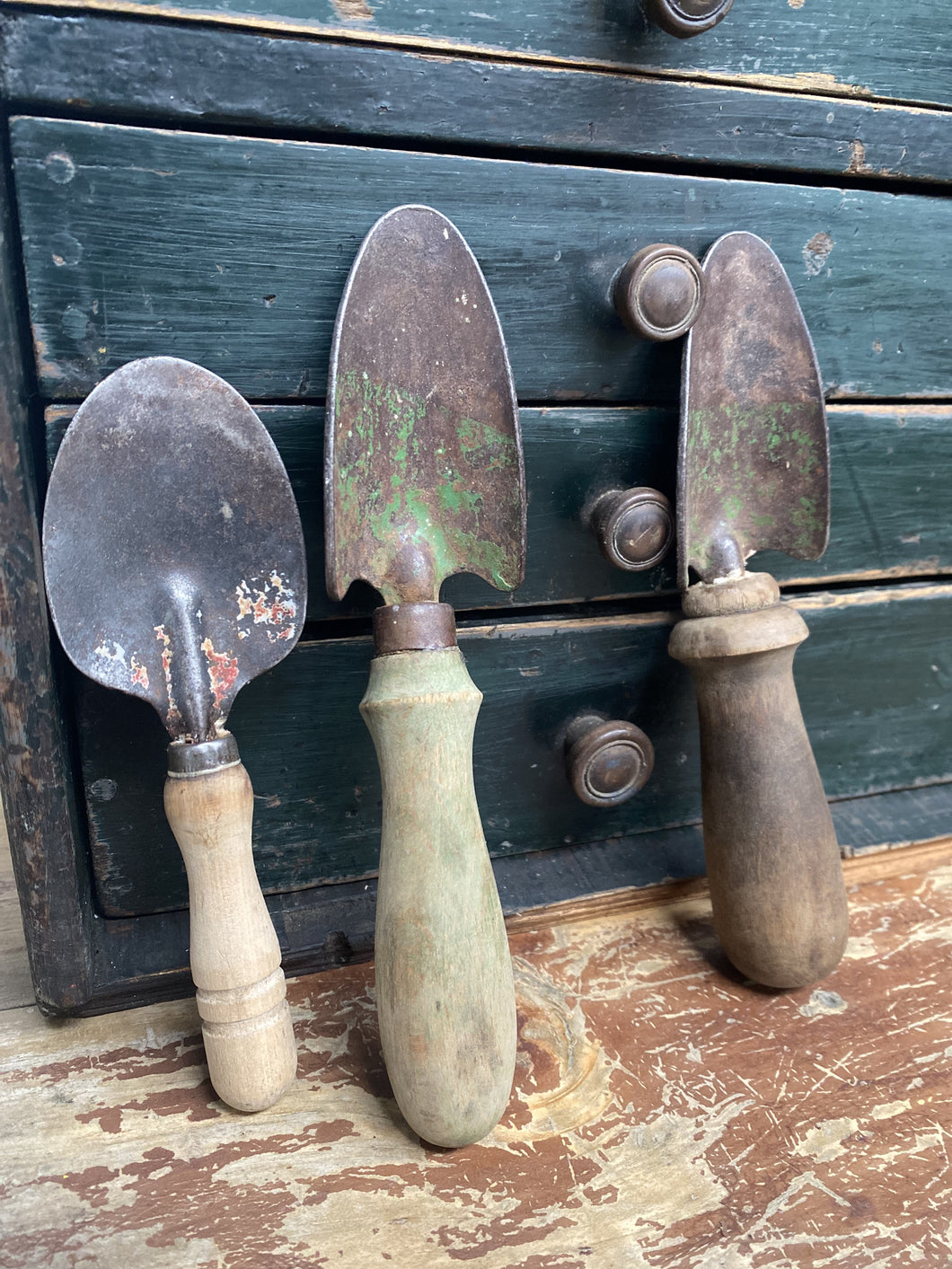 Trio of Vintage Children's Garden Tools