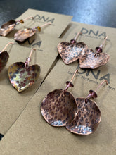 Load image into Gallery viewer, DNA Copper Earrings (medium)