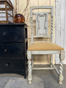 Jacobean Barley Twist Chair Refurbished