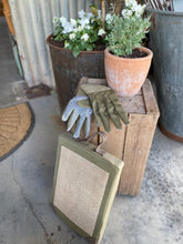 Load image into Gallery viewer, Herbert Canvas Gardening Gloves or Kneeler