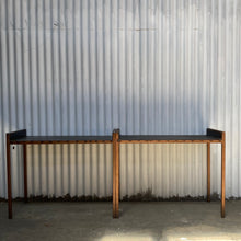 Load image into Gallery viewer, Reclaimed Steel Bench Console