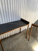 Load image into Gallery viewer, Reclaimed Steel Bench Console