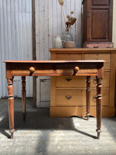 Load image into Gallery viewer, Antique Mahogany Hall Table