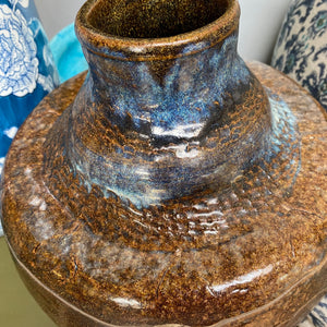 Large Hand Built Organic Vase