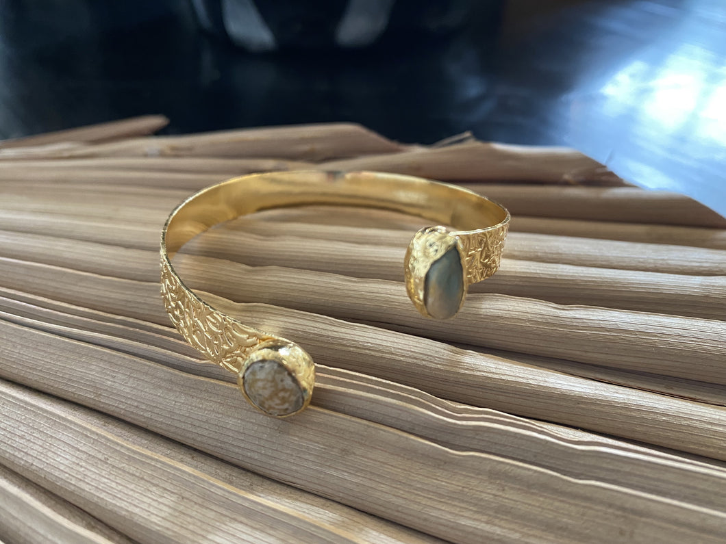 Pesha Stone Cuff