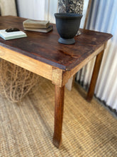 Load image into Gallery viewer, Handcrafted Natural Timber Table with Unusual Legs