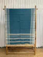 Load image into Gallery viewer, Hand Woven Shawls or Throws (Dusty Blues) Reduced from $195