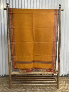Hand Woven Shawls or Throws (Turmeric) Reduced from $195