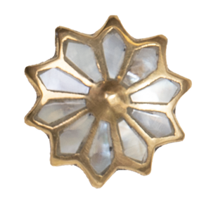 Starburst Mother of Pearl Knobs