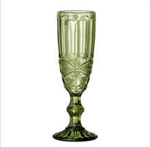 Load image into Gallery viewer, Florie Green Glassware