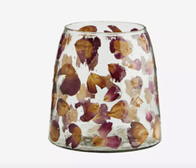 Load image into Gallery viewer, Hand Blown Glass Vases with Suspended Petals