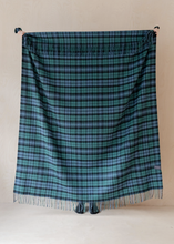 Load image into Gallery viewer, Lambswool Blanket in Campbell of Argyll Ancient Tartan