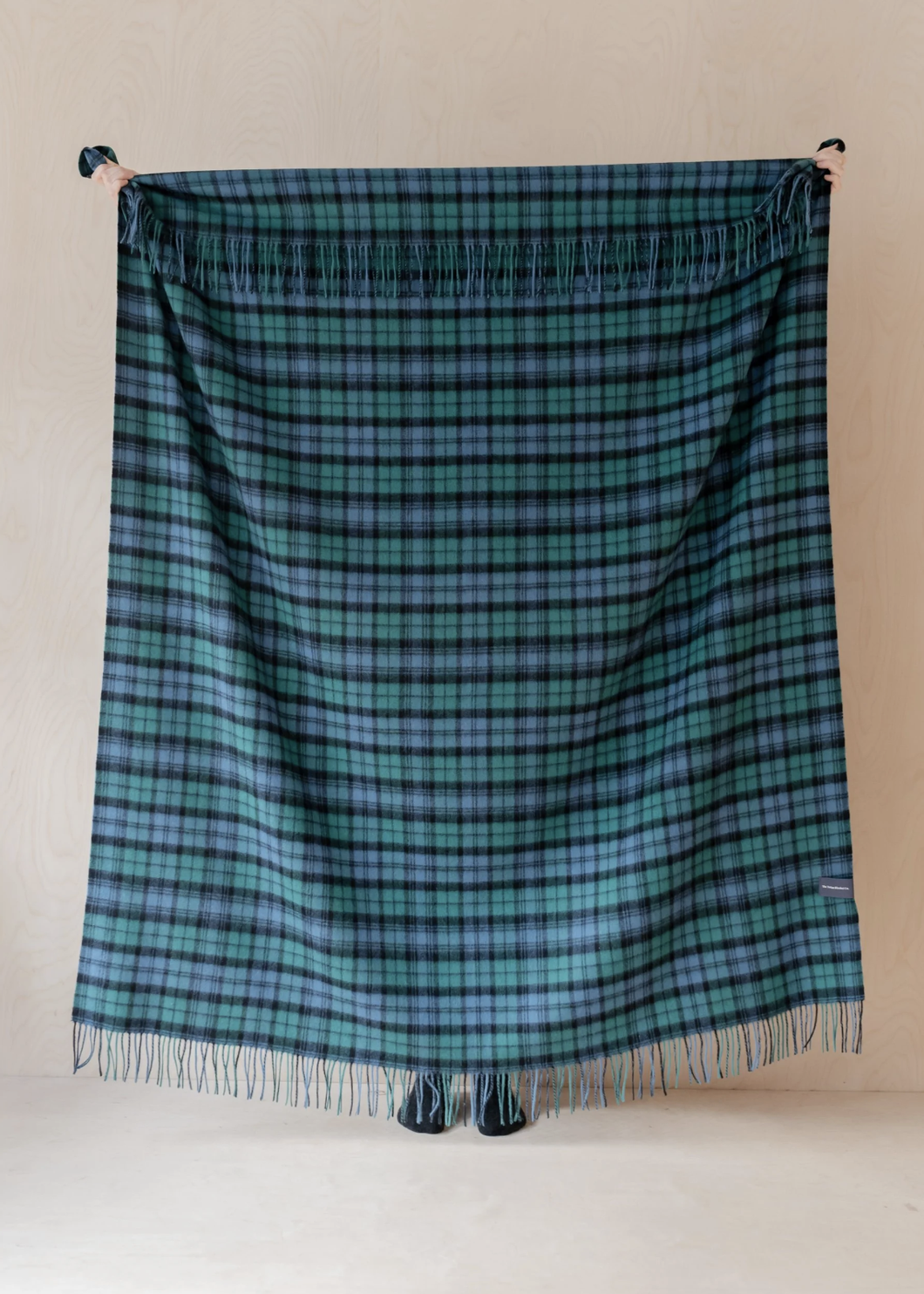 Lambswool Blanket in Campbell of Argyll Ancient Tartan