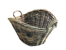 Load image into Gallery viewer, Vintage Style Dip Sided Washing Basket