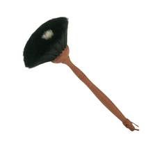 Load image into Gallery viewer, Black Goat Hair Duster - 34 cm