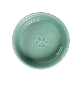 Mint Ceramic Pet Bowl