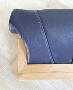 Australian made timber and leather clutches