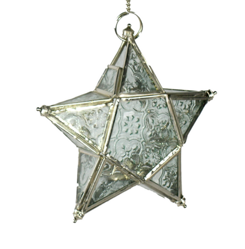 Christmas Glass Star Lantern