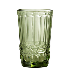 Florie Green Glassware