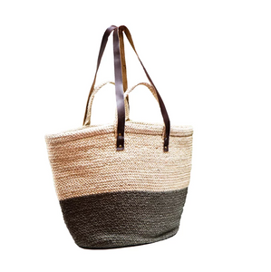 Oversized Jute Shopper