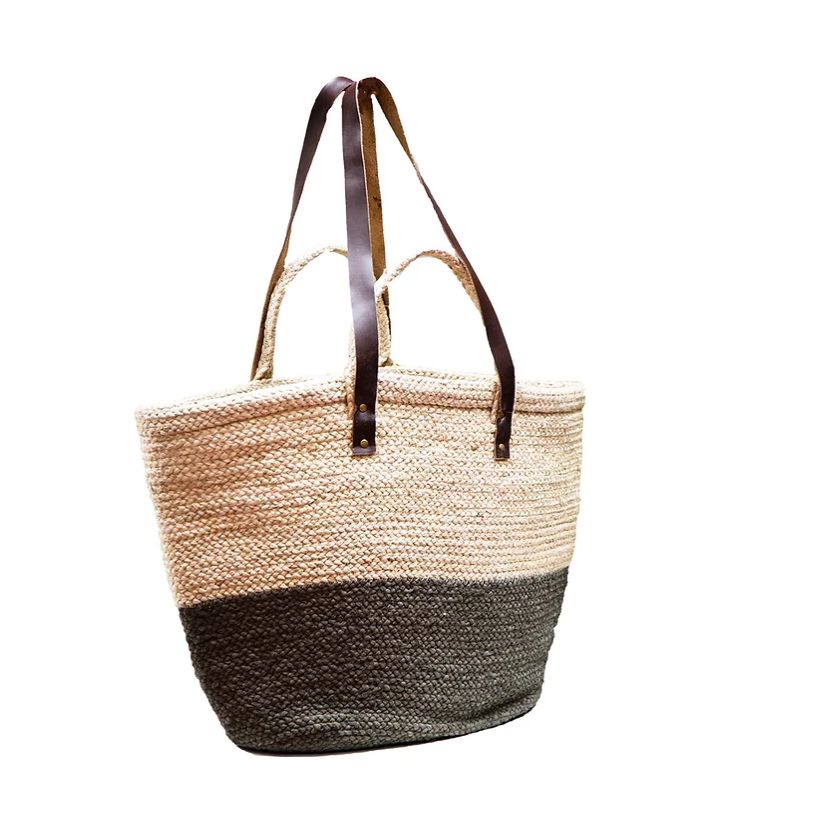 Oversized Jute Shopper