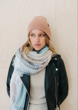 Load image into Gallery viewer, Fine Cashmere Scarf in Pastel Check
