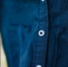 Load image into Gallery viewer, Navy Linen Shirt