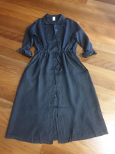 Load image into Gallery viewer, Montaigne Linen Drawstring Dress (one size)