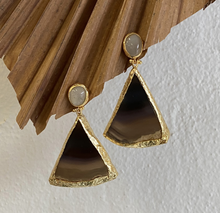 Load image into Gallery viewer, Double Drop Stone Earrings