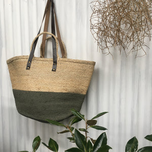 Oversized Jute Shopper