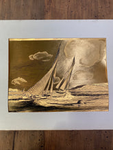Load image into Gallery viewer, Collection of 4 Vintage Dufex Prints Nautical Themed